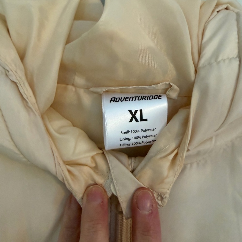Colorblock chevron Puffer Jacket - Picture 2 of 3